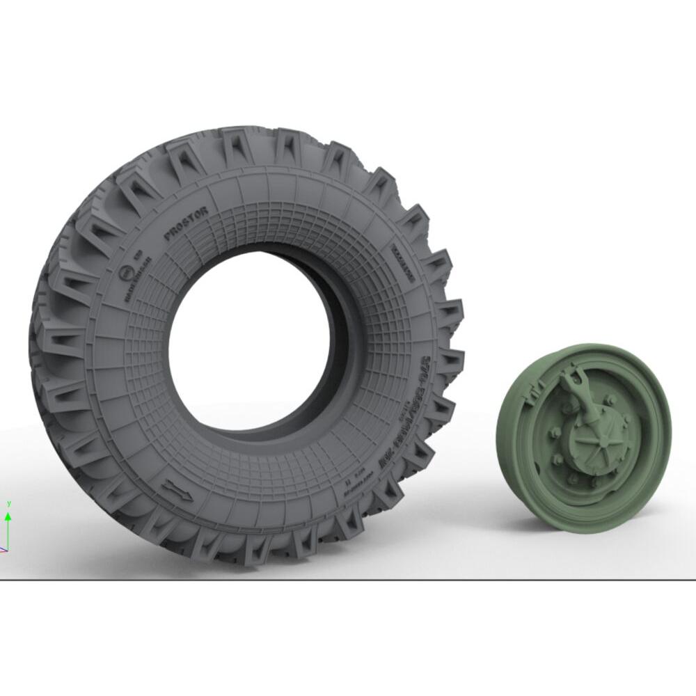 Toucan Model URAL 4320 3D GRAVITY TIRE×6