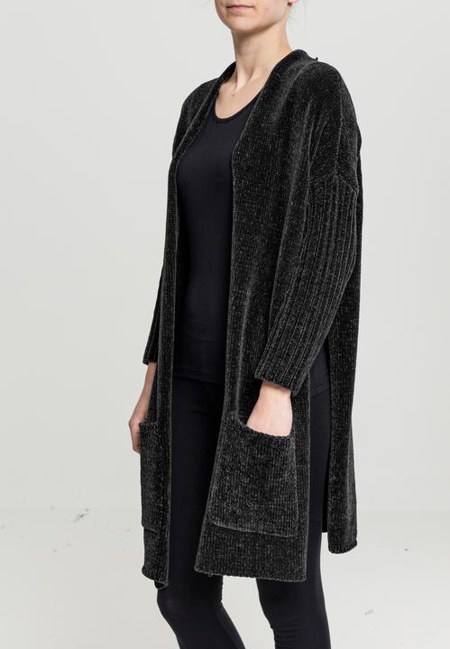Produktbild Urban Classics Ladies Oversize Chenille Cardigan (XS)
