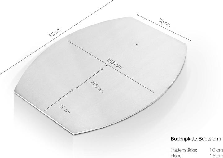 Immagine prodotto Möbel-Eins soletta (80 x 59.50 cm)