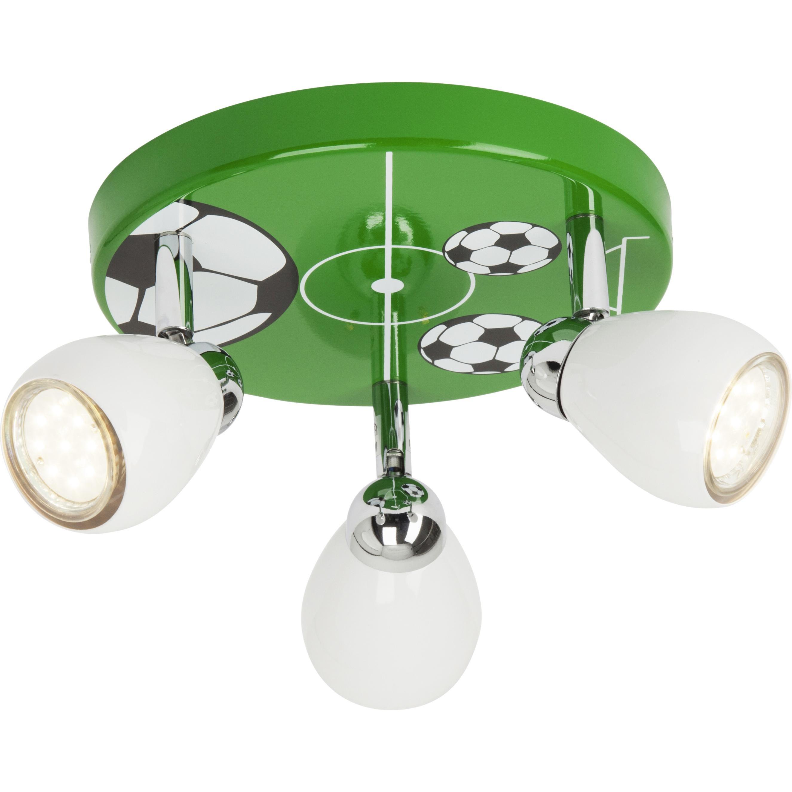 Brilliant, Wandleuchte + Deckenleuchte, Soccer (250 lm, GU10)