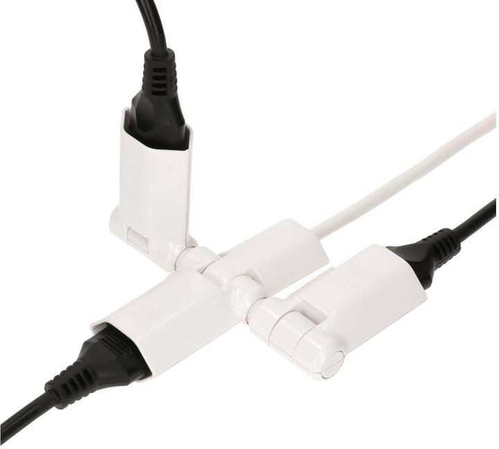 Actual product image Max Hauri clip-clap Steckdosenleiste (3x, Type 13, 2 m)