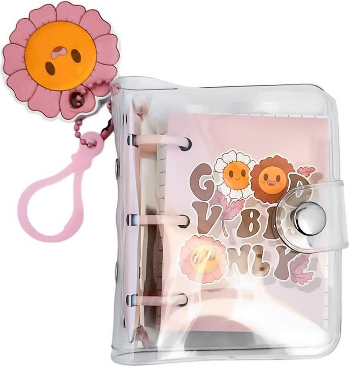 Produktbild Mini-Notizbuch mit Umschlag und Haftnotizen (Kein Einband)