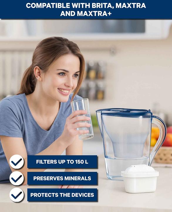 Produktbild Purita Wasserfilter zu Brita Maxtra (6x)