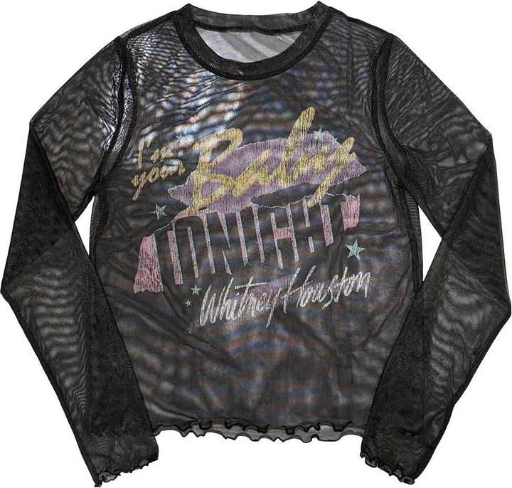 Immagine prodotto Whitney Houston I'm Your Baby Maglietta Manica Lunga Donna (L)
