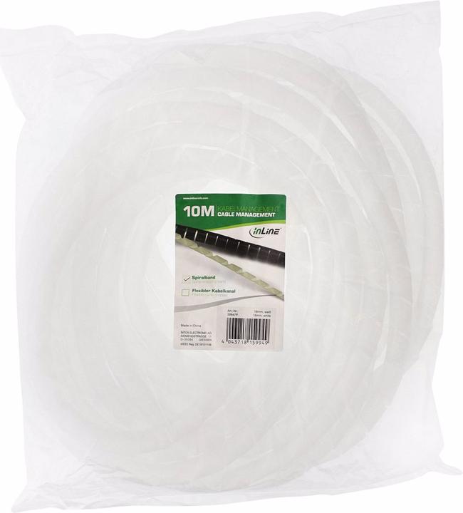 Image du produit InLine Bande en spirale 10m (Tuyau spiralé pour câble, 1000 cm)