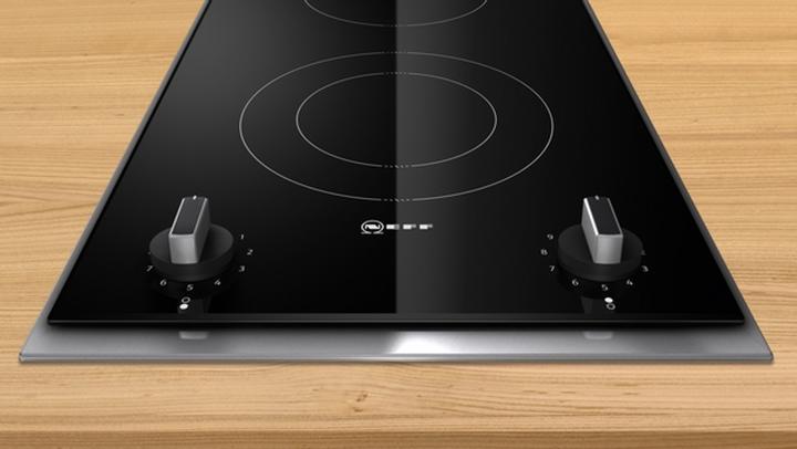 Actual product image Neff TL13FK1T8 with sword toggle (30.60 cm, Glass ceramic hob)