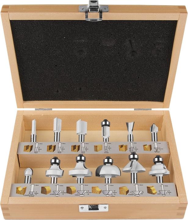 Makita Fräser-Set 12Stk