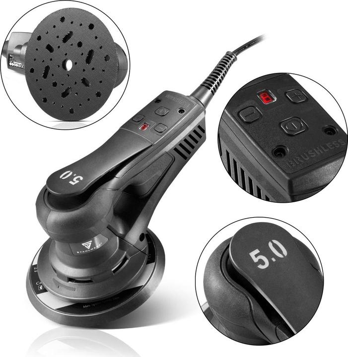 Produktbild Stahlwerk Exzenterschleifer ES-150 ST Brushless mit 350 Watt vibrationsarm (Exzenterschleifer, 350 W)