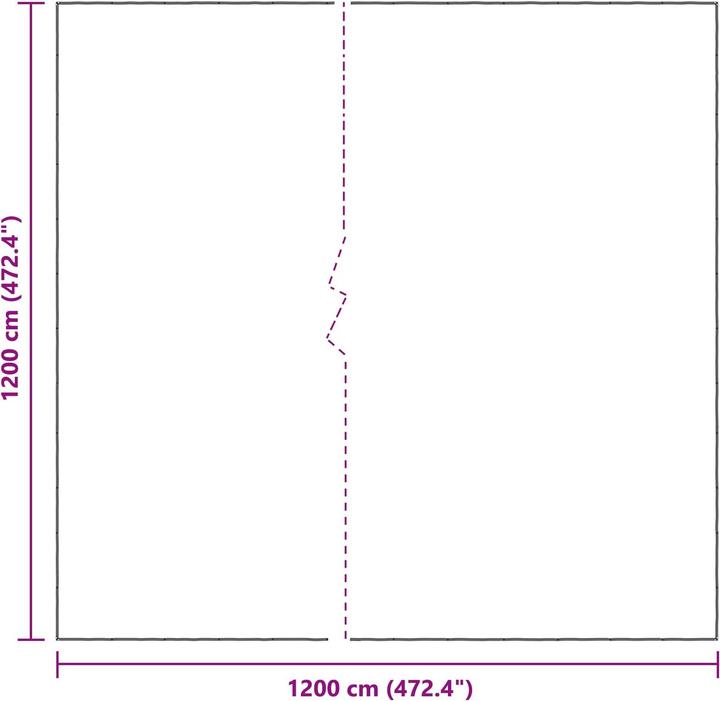Produktbild vidaXL Outdoor-Planen (12 x 12 m)