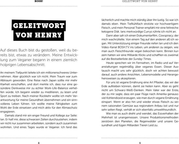 Produktbild Bosh! Einfach vegan leben (Deutsch, Henry Firth, Ian Theasby, 2020)