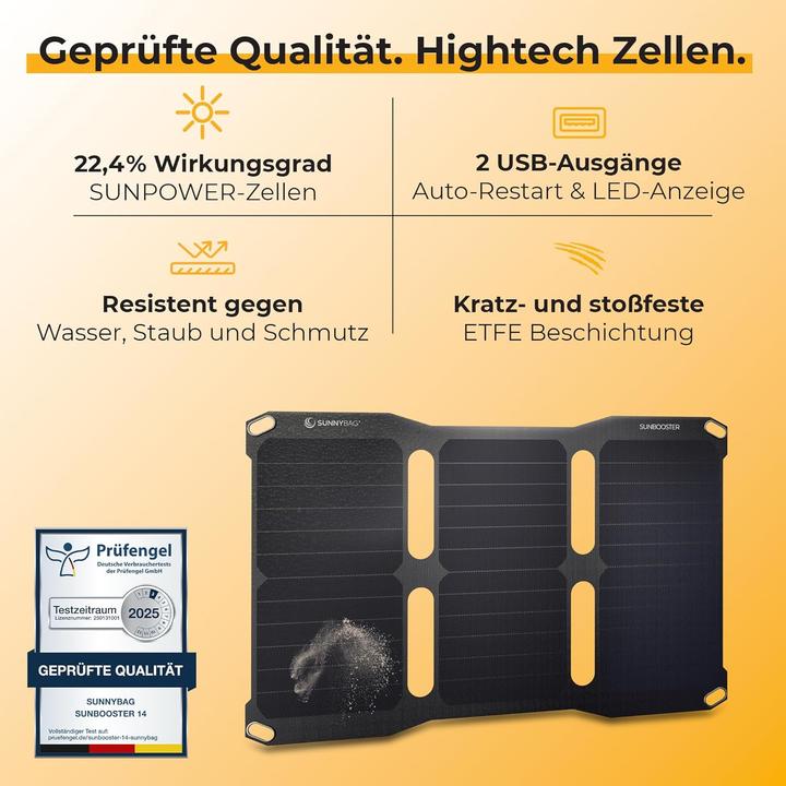 Produktbild Sunny Bag Sunbooster (21 W, 0.66 kg)