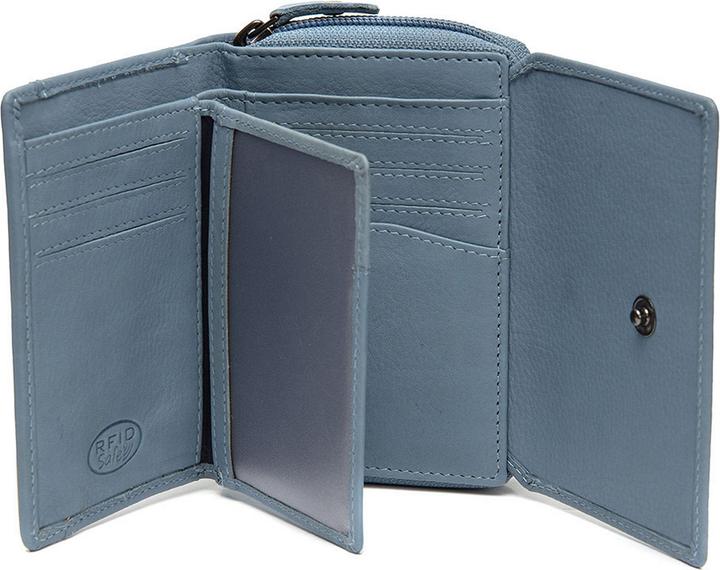 Actual product image The Chesterfield Brand Zelan Geldbörse RFID Schutz Leder 12 cm