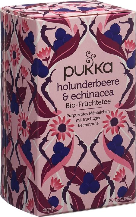 Produktbild Pukka Holunderbeere & Echinacea (40 g)
