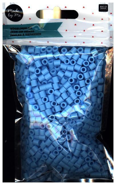 Actual product image Rico Design Iron on beads blue