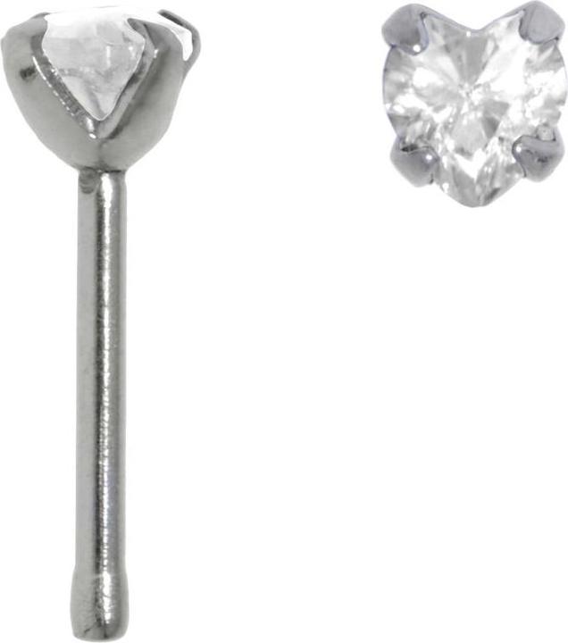 Image du produit Bijouteria Piercing nez (Zircone, Acier chirurgical 316L)