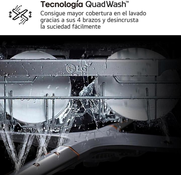 Produktbild LG Geschirrspüler DF142FW 5P QUADWASH 60 cm Weiss