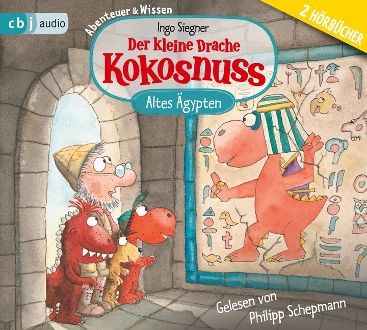 The Little Dragon Coconut - Adventure & Knowledge - Ancient Ages (Ingo Siegner, Philipp Schepmann, German)