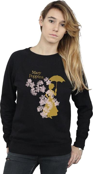 Produktbild Disney Mary Poppins Floral Silhouette Sweatshirt (L)