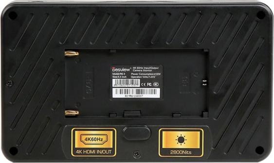 Actual product image Desview R6II 5.5 inch on-camera monitor (5.50", Full HD)