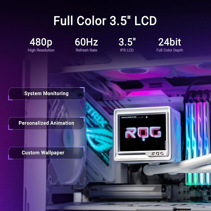 Actual product image ASUS ROG RYUJIN III 360 ARGB Extreme