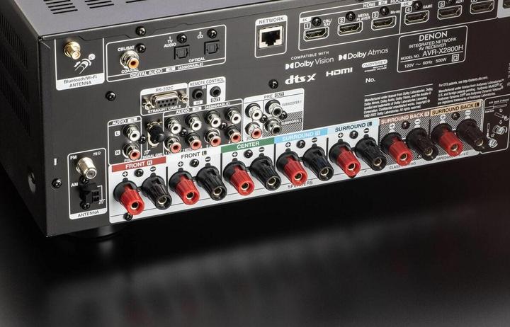 Actual product image Denon AVR-X2800H DAB (7.2 channels, FM, DAB, DAB+, AM)