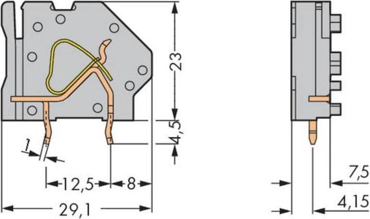 Actual product image Wago Bayable PCB k.