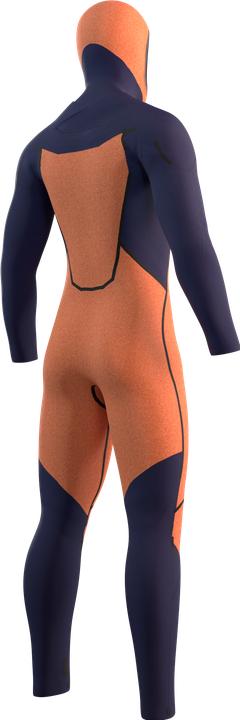 Actual product image Mystic Marshall Hooded Fullsuit 5/3mm (5/3 mm, XL)