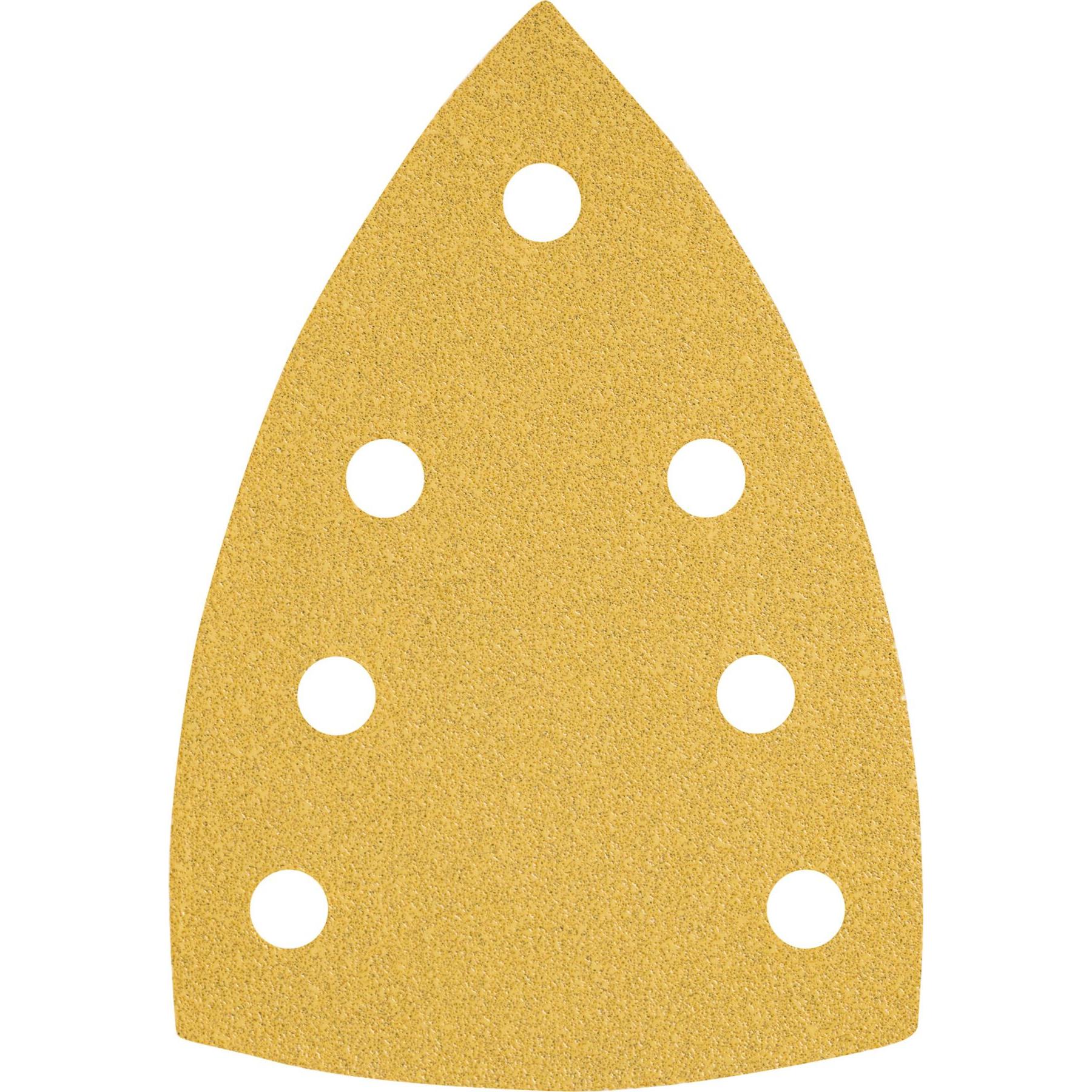 Stier, Abrasivi, Fogli abrasivi universali Delta 100 x 150 / P80 / 50 pz. / 7 fori (P80)