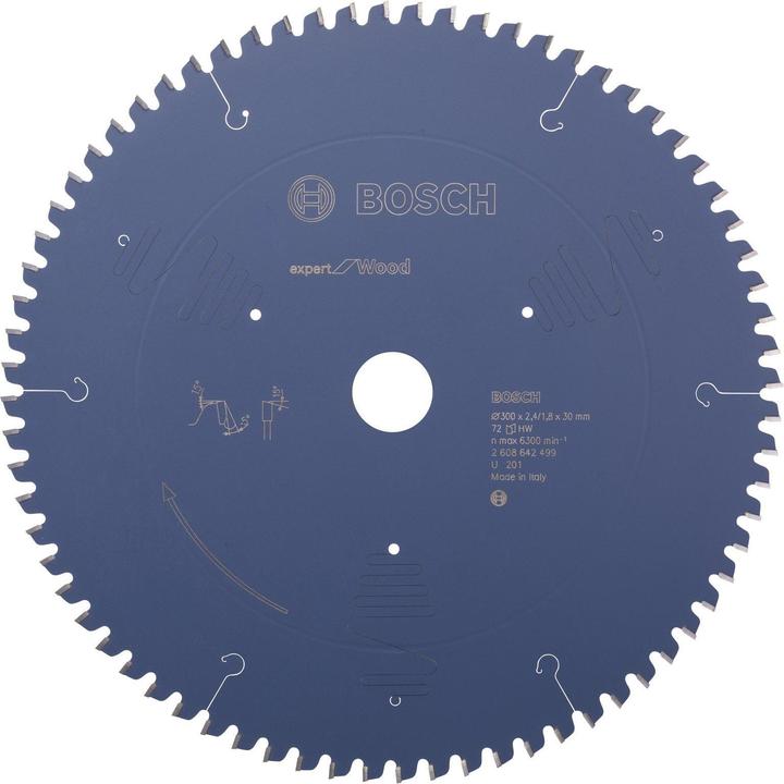Actual product image Bosch Professional Zubehör Circular saw blade Expert for Wood, 300 x 30 x 2.4 mm, 72