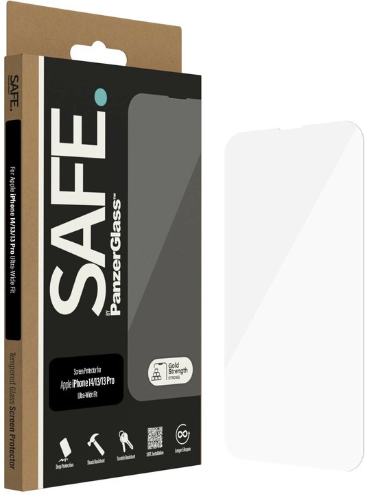 Produktbild PanzerGlass Safe. (1 Stück, Apple iPhone 14, Apple iPhone 13)