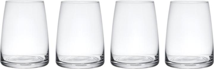 Mikasa Palermo Crystal Stemless Wine Glasses, Set of 4, 350ml (35 cl, 4 Glasses)