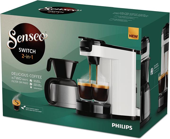 Actual product image Philips Senseo Switch Wit HD6592/04 (Senseo)