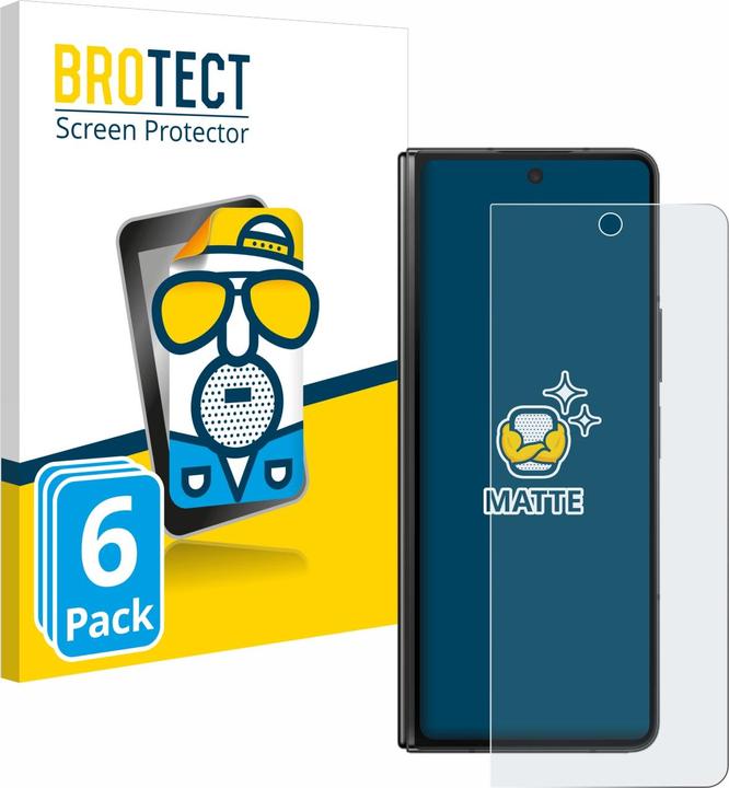 Produktbild BROTECT Entspiegelungs-Schutzfolie Displayschutz Matt (6 Stück, Samsung Galaxy Z Fold5)