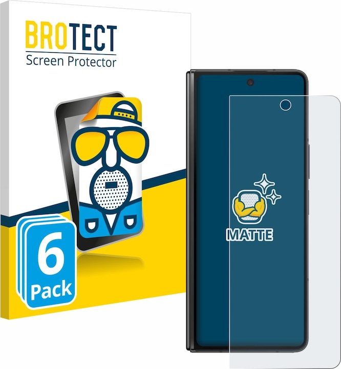 Actual product image BROTECT Anti-glare screen protector matt (6 Piece, Samsung Galaxy Z Fold5)