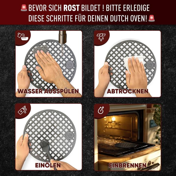 Actual product image Gusskönig Grillrost