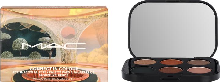 Actual product image MAC Cosmetics Connect in Colour Palette Eyes X6 Bronze Influence (Bronze Influence)