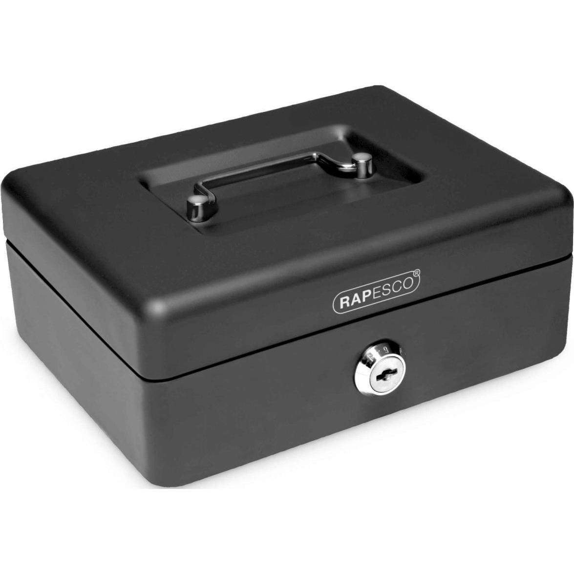 Rapesco, Geldkassette, Geldkassette, Breite: 250 mm, schwarz