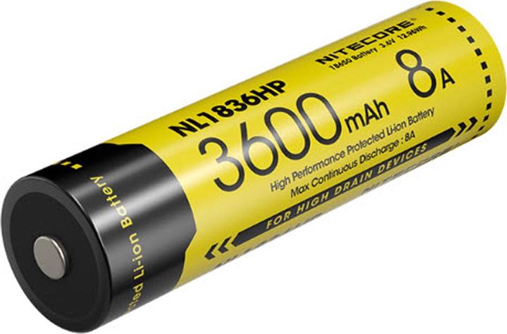 Nitecore Li-Ion Akku 18650 - 3600mAh - NL1836HP