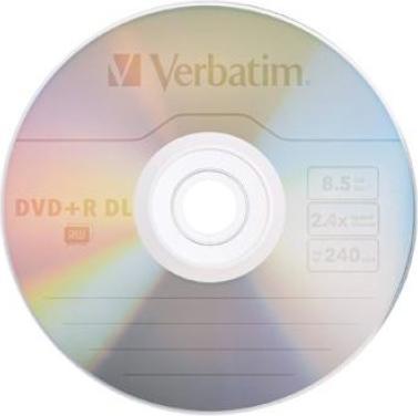 Actual product image Verbatim Dvd+R dl (5 x)