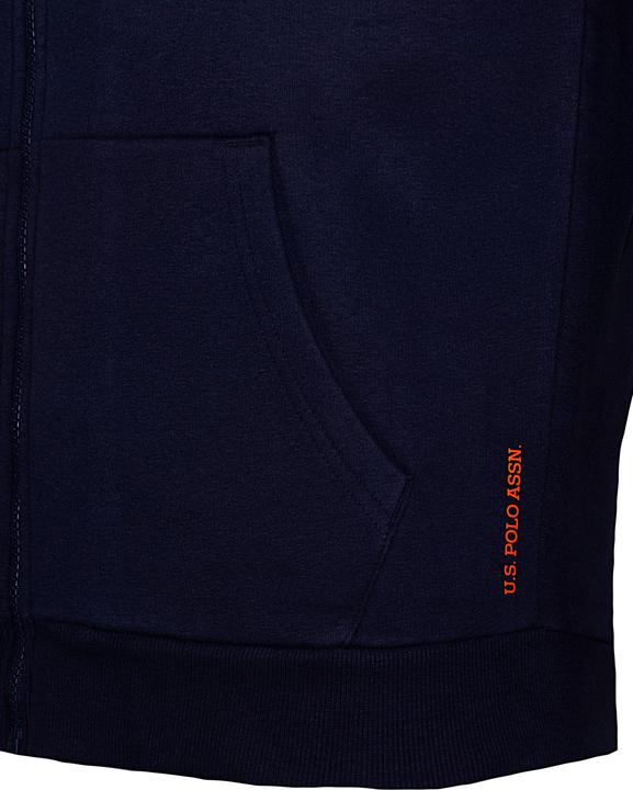 Produktbild U.S. Polo Sweatjacke Hoodie Orange Typ (M)