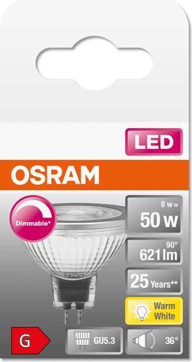 Productafbeelding Osram Superster Mr16 (GU5.3, 6.80 W, 621 lm, 1 x, G)