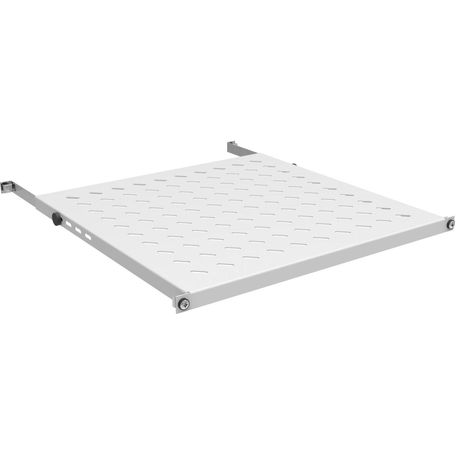 EFB Elektronik 19" 0,5HE Fachboden, fest, ET 950..1050 mm, 70 kg, Schranktiefe 1200, RAL9005, Serverschrank Zubehör, Sch...