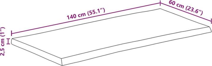 Actual product image vidaXL Guzhang County (60 x 60 cm)