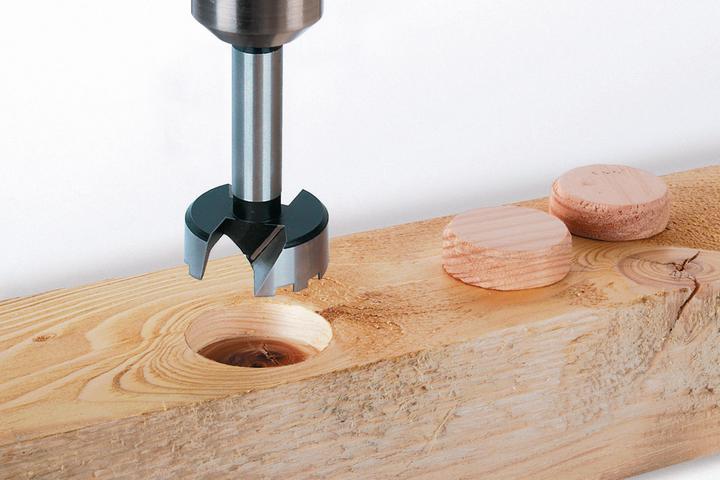 Actual product image wolfcraft Forstner Drill Bit, Ø 45 mm (10 mm)