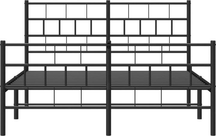 Produktbild vidaXL Metall Bettgestell (120 x 200 cm)