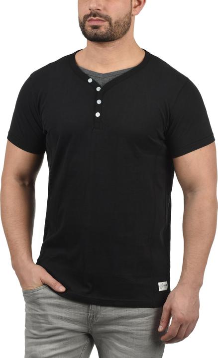 Immagine prodotto Solid Dorian T-Shirt A Maniche Corte Maglietta Da Uomo Con Collo Grandad (S)