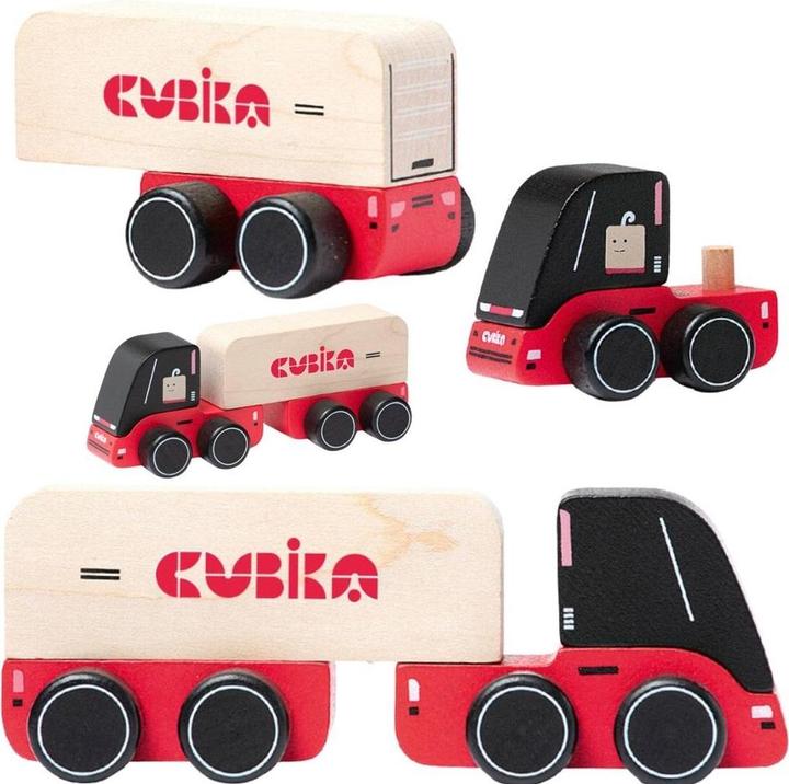 Cubika Holzlastwagen