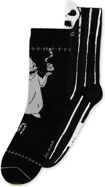 Difuzed Nightmare Before Christmas - Novelty Socks (2Pack) - 43/46 (2er Pack, 43, 46)