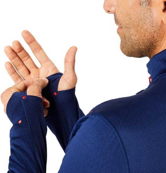 Produktbild ASICS Performance Asics Road Winter 1/2 Zip Langarmshirt Blau Expanse Herren (M)