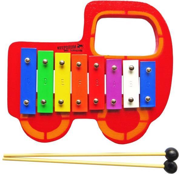 Farbige Klangplatten